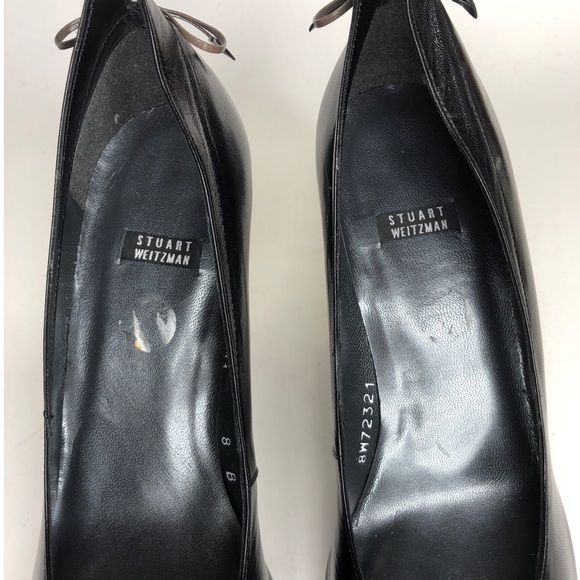 NWOT Stuart Weitzman Black Heels - size 8 - Picture 5 of 9